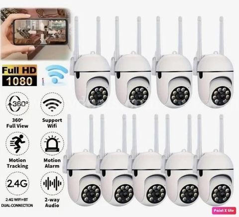 Free Shipping 50pc 3MP Wireless Wi-Fi Security Camera with Motion Detection Color Night Vision 355