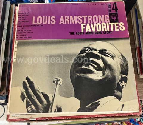 Misc. Stack of Old Vinyl Records