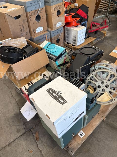 One Pallet Of Audio Visual Equipment
