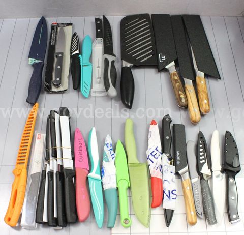 Approximately 6 lbs. of Assorted Kitchen Knives/etc., #36529