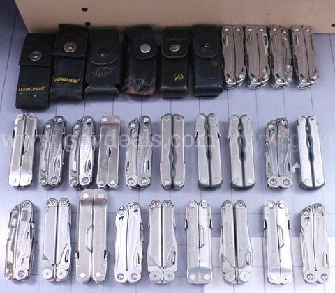 Approximately 10 lbs. of Assorted Leatherman Multi-tools, #36604