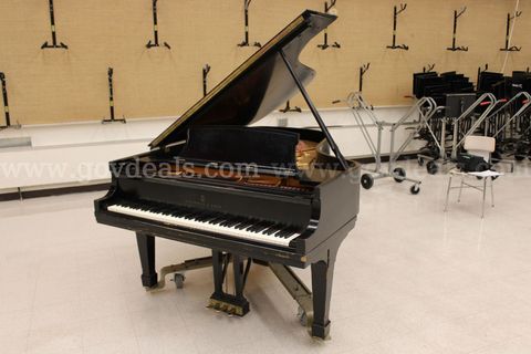 Steinway Model B Grand Piano & Dolly