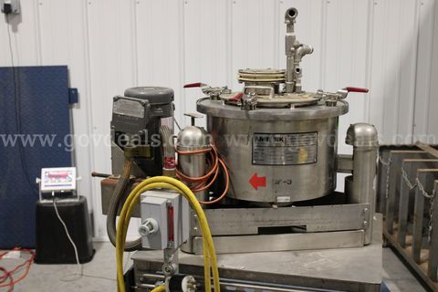 Ametek Model 84 Centerslung Basket Centrifuge