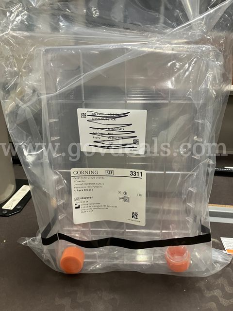 Corning 3313 Cell Stack Culture Chamber 5 Chamber New Sealed