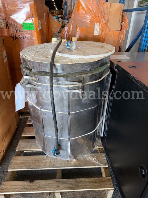 5 computer carts and a kiln