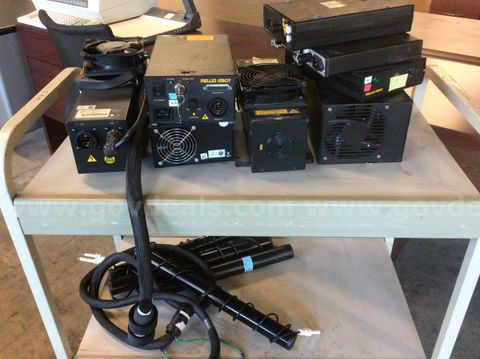 Lot of Melles Griot Lasers and Power Supplies