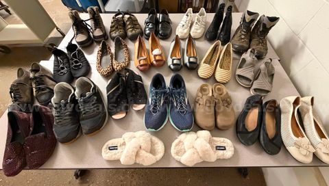 Large Box of USED Bags, Shoes and Accessories
