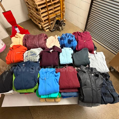 Large Box of USED Jackets