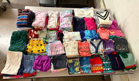 Box of USED Kids Clothing