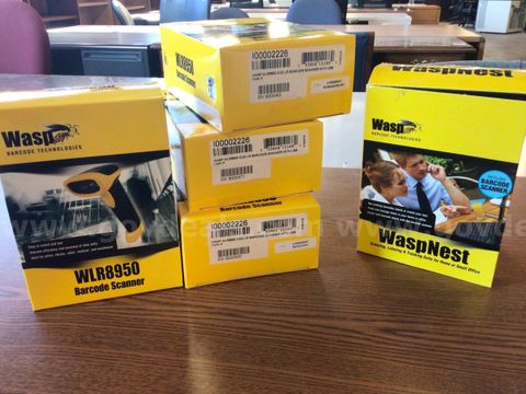 Lot of Wasp WLR8950 Barcode Scanners