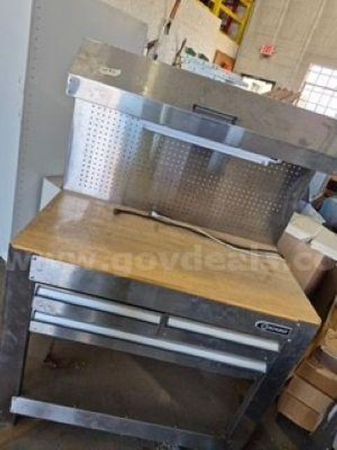 Lot #7 Stainless Kobalt Tool Box