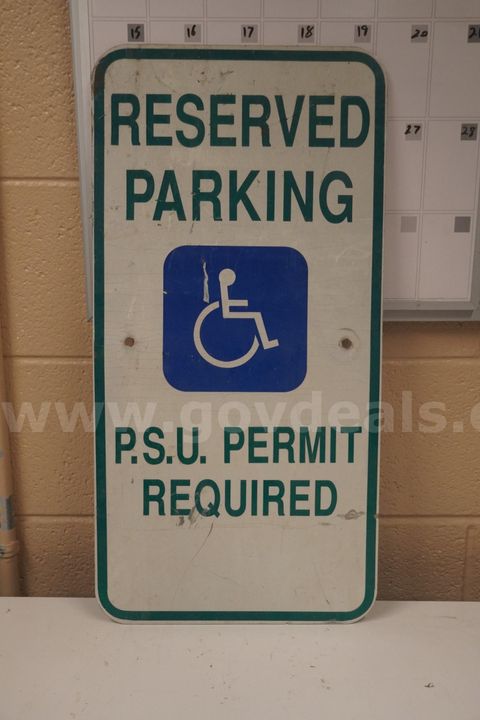 PSU Reserved Parking ADA