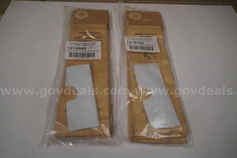 Two packs of Tennant Vacuum Bag Filters