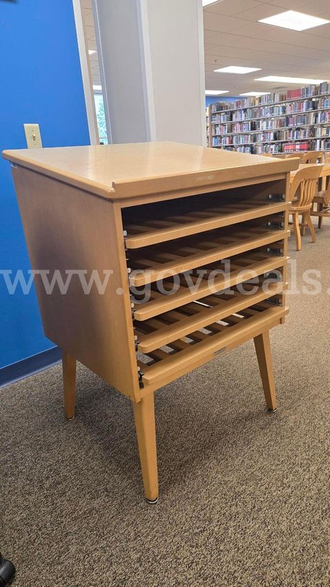 Maps Display Shelf