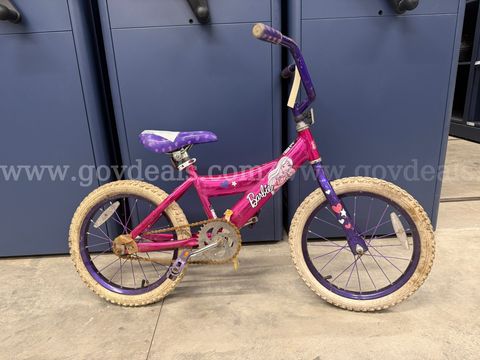 Pink and Purple Children's bicycle