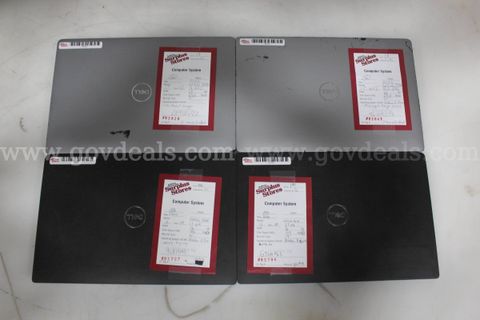 Lot of (4) Dell Latitude Laptops