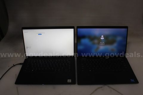 Lot of (2) Dell Latitude Laptops