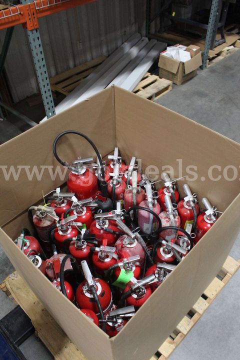 Lot of (39) Assorted Fire Extinguishers
