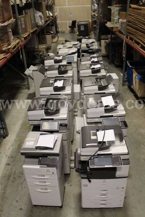 Lot of (17) Commercial MFP Copiers/Printers – Mixed Condition
