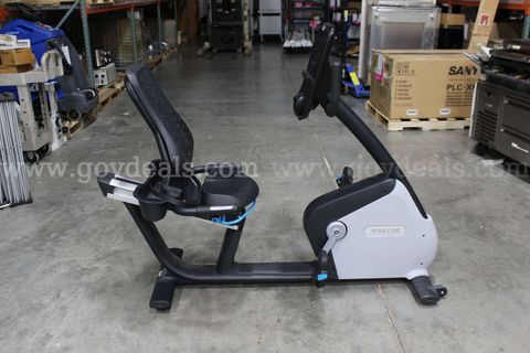 Lot of (1) Precor Seated Stationary Exercise Bike