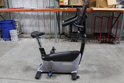 Lot of (1) Precor Upright Stationary Exercise Bike