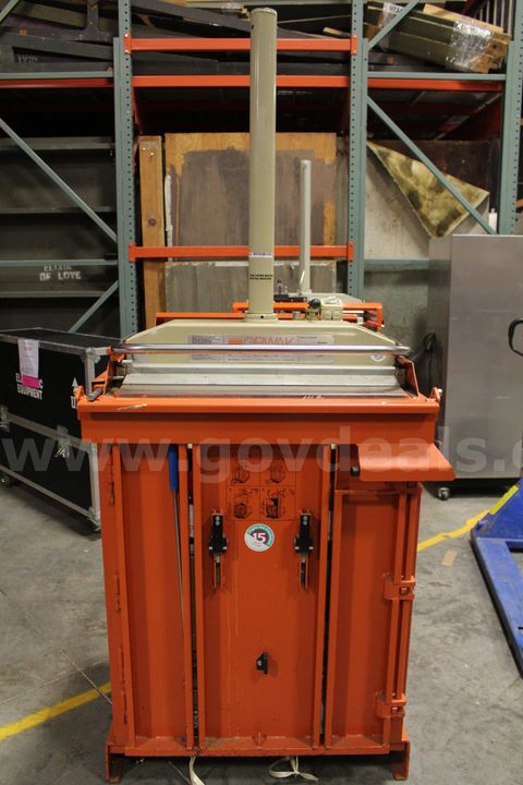 Lot of (1) Orwak 5010 E Cardboard Baler