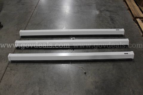 Lot of (3) Pull-Down Projector Screens