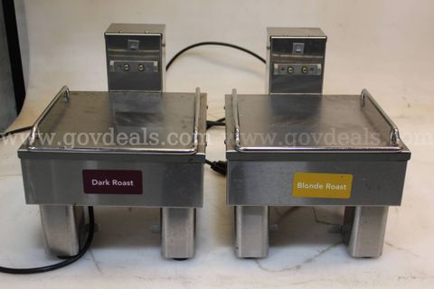 Lot of (2) Bunn Infusion Series Docking Stands