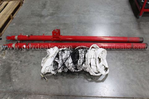 Lot of Senoh Volleyball Uprights and Porter Net (in progress)