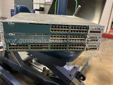 Cisco Catalyst 3560x Switches (3 Units)