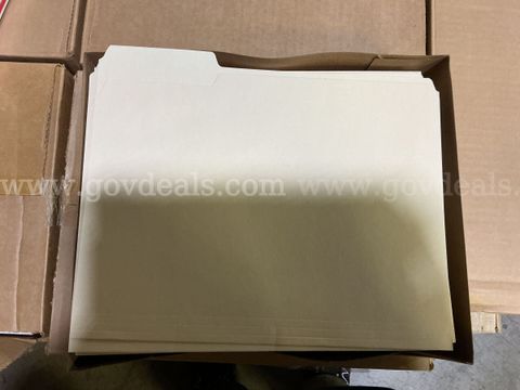 1/3 Cut Tab Manilla Folders (90 Boxes)