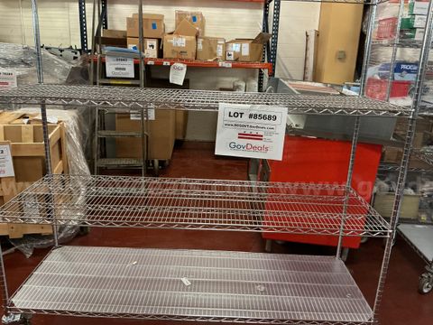 Metal Shelves (2 UNITS)