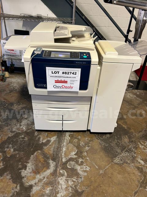 Xerox Work Centre 5875 Multifunction Printer - Power On