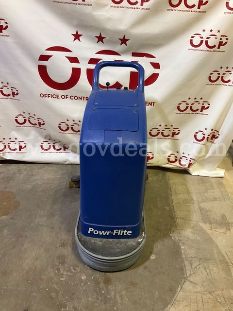 Power-Flite Floor Scrubber