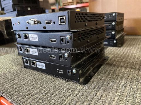 [ 1 LOT OF 8 ] Crestron professional DigitalMedia AV components,