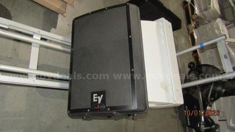 Speakers and mixerboard