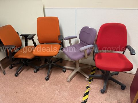 Four Office Chairs