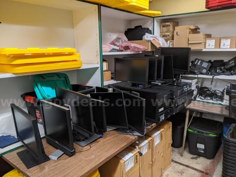 Assorted Monitors & desk tops