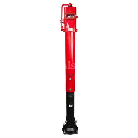 Lot of 23 813 Series - UL/FM Vertical Post Indicator - w/ Telescopic Adjustment with base plates.