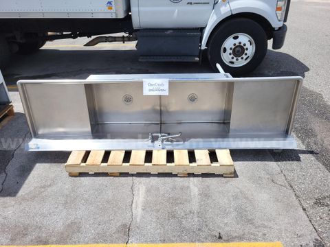 Used commercial 2 tub kitchen sink