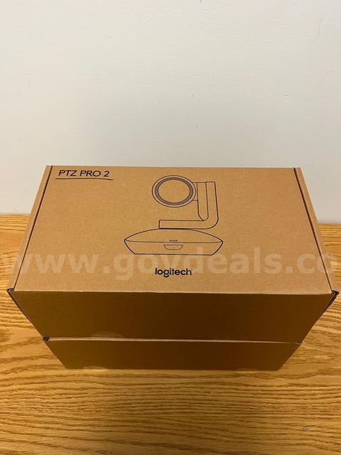 IT - Lot #707 - Lot of 2 - Logitech PTZ Pro 2 cameras