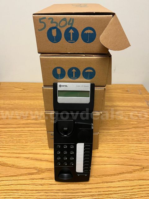 IT - Lot #716 - Lot of 5 - Mitel 5304 IP Phones