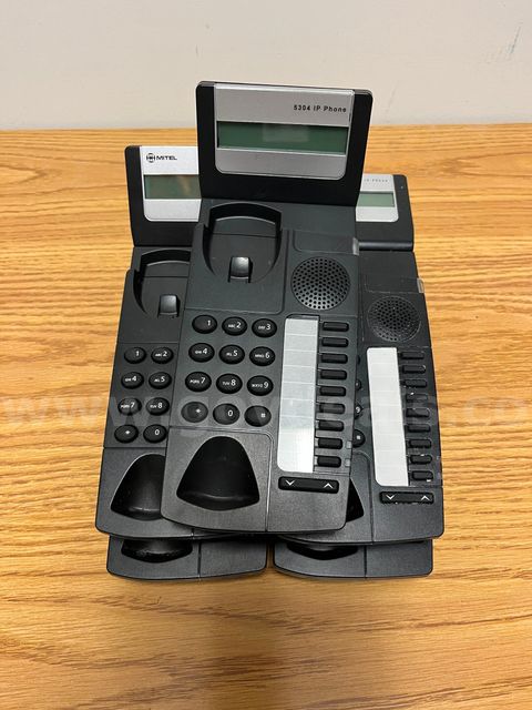 IT - Lot #717 - Lot of 5 - Mitel 5304 IP Phones
