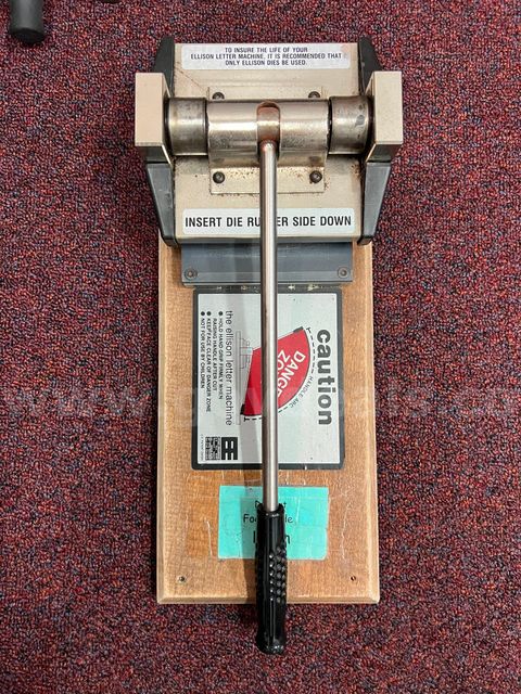 Die Cut Letter Machine