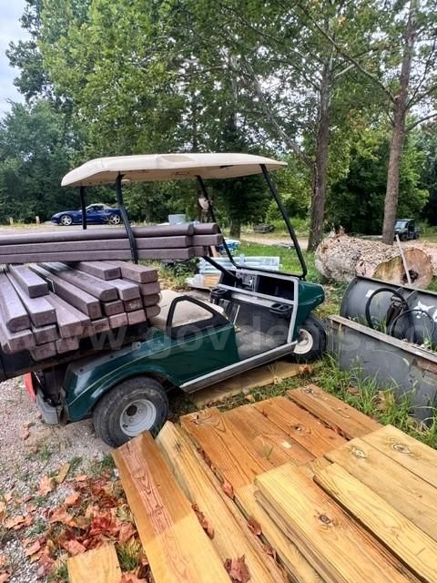 Lot of (1) Club Car Gas Golf Cart.