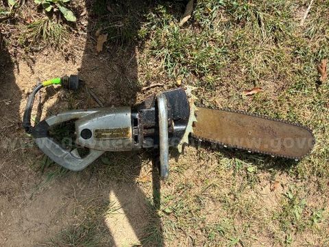 David Bradley electric chainsaw.