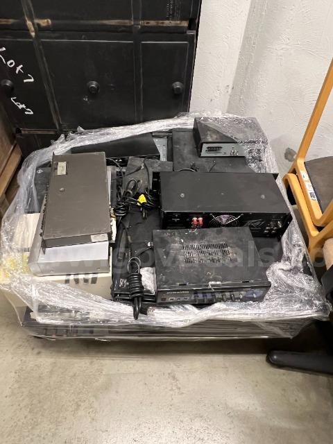 Assortment of Radio and A/V Equipment