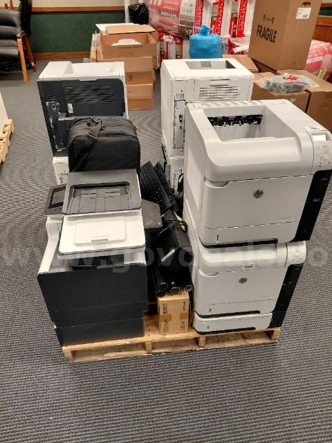Large Surplus Lot of IT & AV Equipment (Laptops, Printers, Microphones, etc