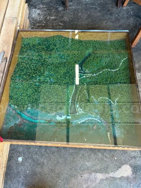 Topographical Diorama Model of Current River State Park