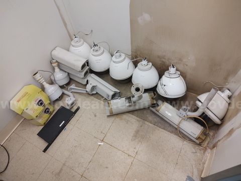 16 Surveillance Cameras and (1) Switch